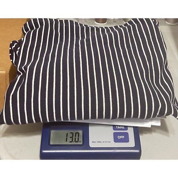 Boden Womens 10R Blue Striped Midi Cotton Dress‎ - Picture 10 of 10